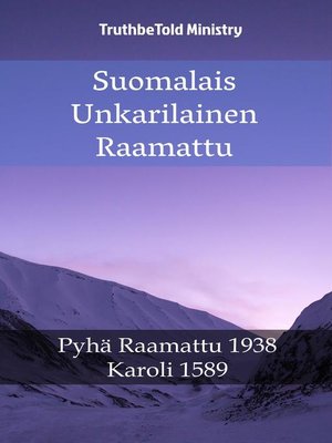 cover image of Suomalais Unkarilainen Raamattu